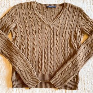 Brown Leigh sweater brandy Melville